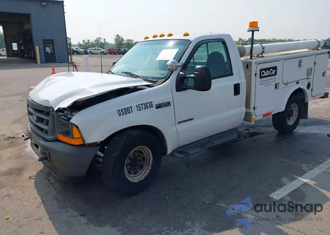 2001 Ford F-350 Xl/Xlt from USA, damaged, VIN 1FDSF34FX1ED78415